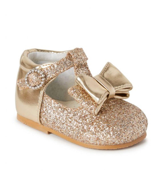 Glitter Bow Shoes