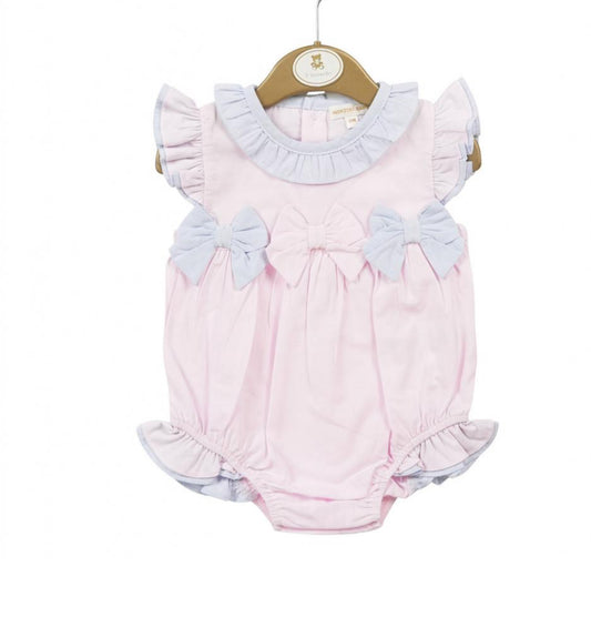 Mintini Bows & Frills Romper