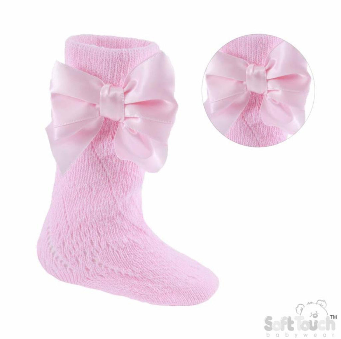 Pink pelerine socks